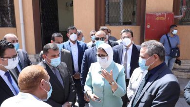 صورة وزيرة الصحة تشيد بجهود رجال التموين الطبي لتلبية مساعدات مصر للأشقاء في فلسطين