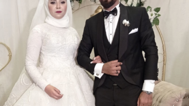 صورة أبناء عائلتي الشقالفة والمناسفة يحتفلون بزفاف الجميلة رضوى صلاح وأحمد أدهم 