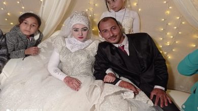 صورة زفاف رائع لـ كريم ودنيا السمالوسي.. «شارع الصحافة» تبارك للعروسين وعائلتيهما