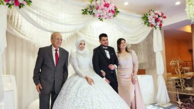 صورة حفل زفاف أسطوري للعروسين الوسيمين المهندسين محمد المكي وآية إبراهيم