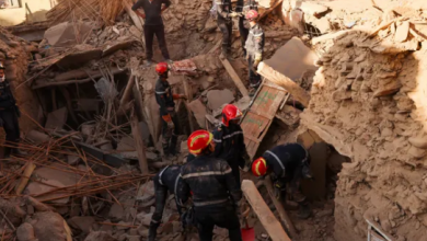صورة محصلة ضحايا «زلزال المغرب الرهيب» تقترب من 3000 قتيل