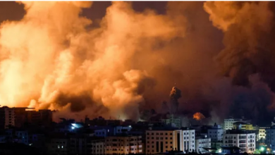 صورة غزَّة تحترق.. وقرار إسرائيلي باستمرار القصف بصرف النظر عن «مصير الرهائن»