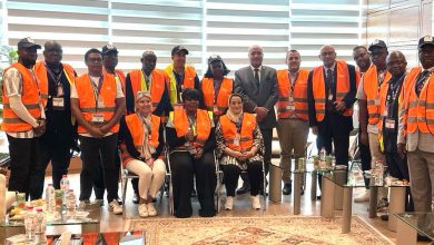 صورة لجنة السلامة بالمجلس الدولي لمطارات إفريقيا تزور مطار القاهرة 