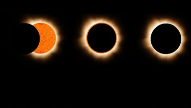 صورة معهد البحوث الفلكية والجيوفيزيقية يوضح تفاصيل “الكسوف الكلى” المتوقع للشمس
