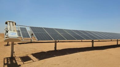 صورة بدء التشغيل التجارى للمحطة الشمسية بقدرة 200 ميجاوات كوم أمبو – أسوان