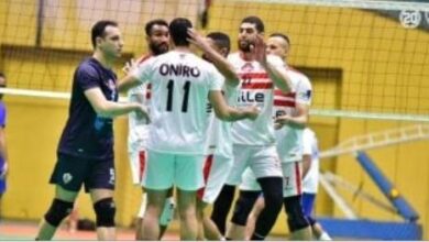 صورة فريق طائرة الزمالك يصل قطر للمشاركة في البطولة العربية