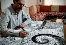 صورة قراءة في بعض أعمال الفنان التشكيلي والخطاط التونسي سامي الغربي 
