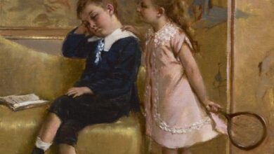 صورة لوحة وفنان.. حين يتعلم الطفل الألم قبل الكلام!! 