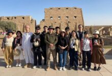 صورة جامعة القاهرة تنظم مدرسة شتوية في الآثار لطلاب جامعة شنغهاي جياو تونج الصينية