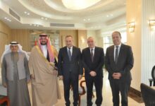 صورة وزير التعليم العالي يبحث مع الأمير عبدالعزيز بن طلال سبل تعزيز التعاون بين الجامعات المصرية والجامعة العربية المفتوحة