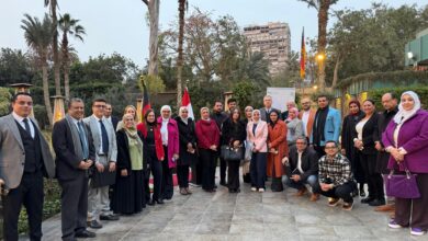 صورة السفير الألماني يكرّم الفائزين بجائزة منتدى القاهرة للتغير المناخي للصحافة