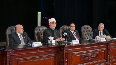 صورة قاعة الاحتفالات الكبري بجامعة القاهرة تستضيف محاضرة لفضيلة مفتي الجمهورية حول فضائل رمضان