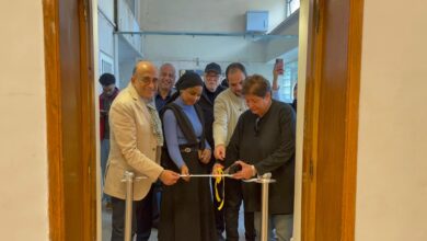 صورة افتتاح المعرض الفني الأول للطلاب الوافدين بجامعة العاصمة بمشاركة طلاب من السودان