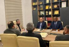 صورة السفير عبدالمطلب ثابت يترأس اجتماعًا بمقر السفارة الليبية بالقاهرة لمتابعة سير العمل والارتقاء بمستوى الخدمات