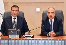 صورة وزير الموارد المائية والرى ووزير الزراعة واستصلاح الأراضي يبحثان موقف الموضوعات المشتركة بين الوزارتين