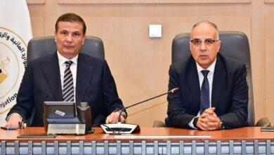 صورة وزير الموارد المائية والرى ووزير الزراعة واستصلاح الأراضي يبحثان موقف الموضوعات المشتركة بين الوزارتين