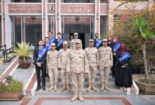صورة جامعة القاهرة تستضيف لجنة التجنيد والتعبئة بمنطقة الجيزة لإنهاء الموقف التجنيدي لطلابها من ذوي القدرات الخاصة 